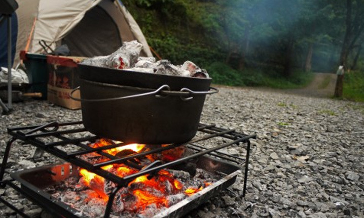 夏のキャンプで作ったカレーライス あの夏の記憶